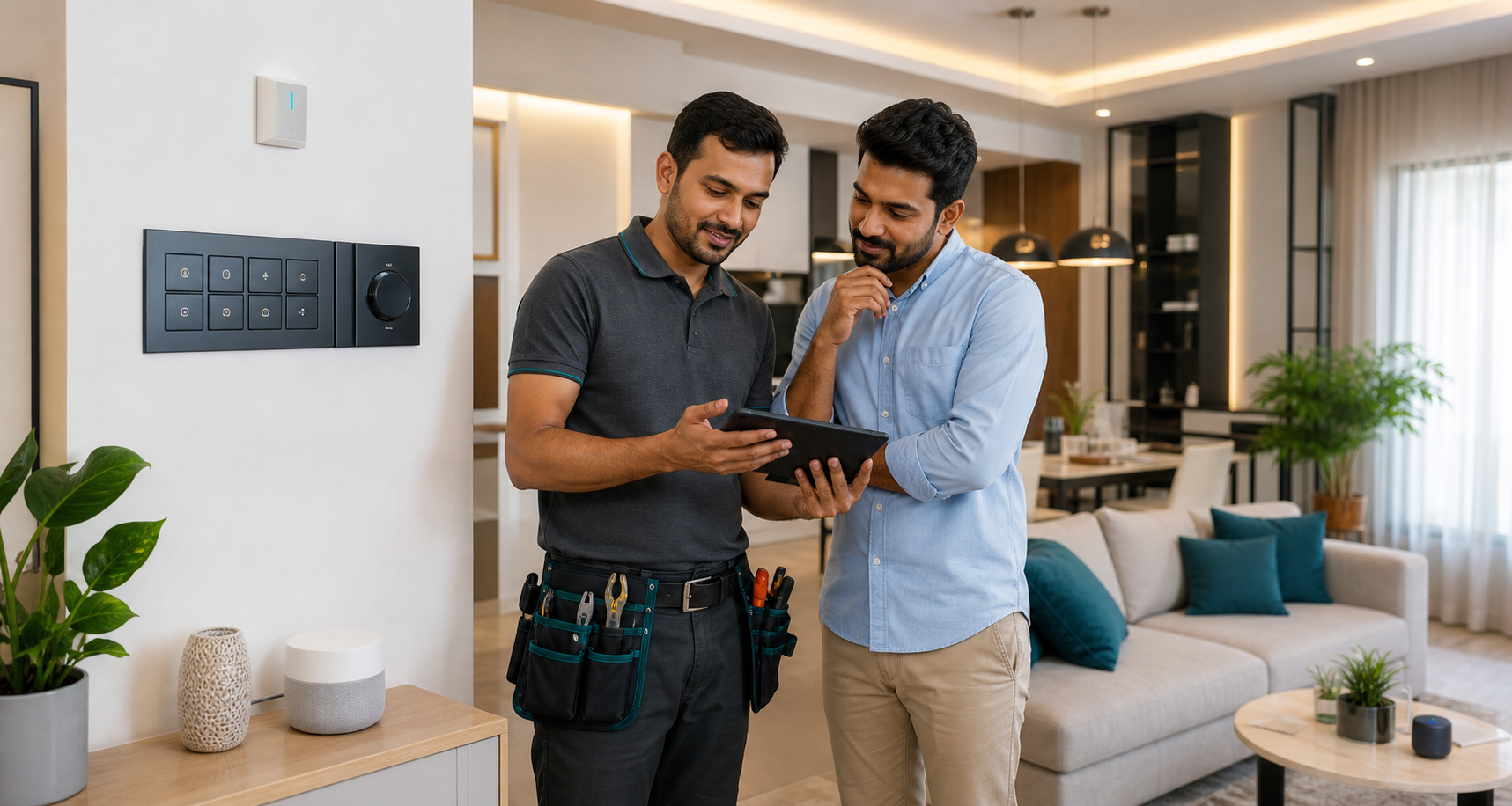 Smart home automation service and installation planning